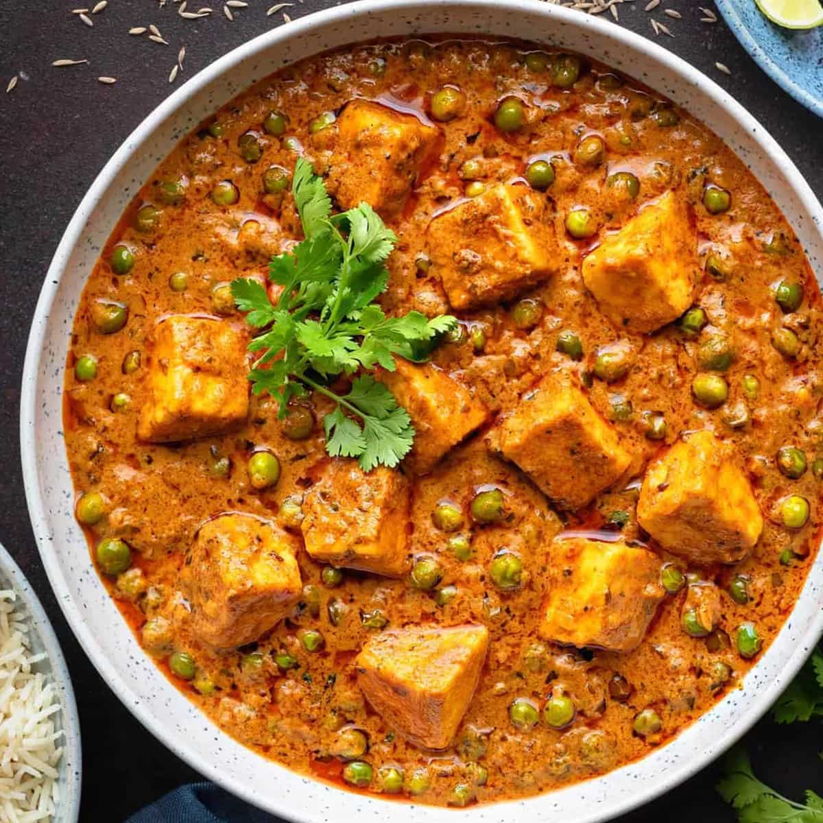 How to make Matar Paneer Recipe